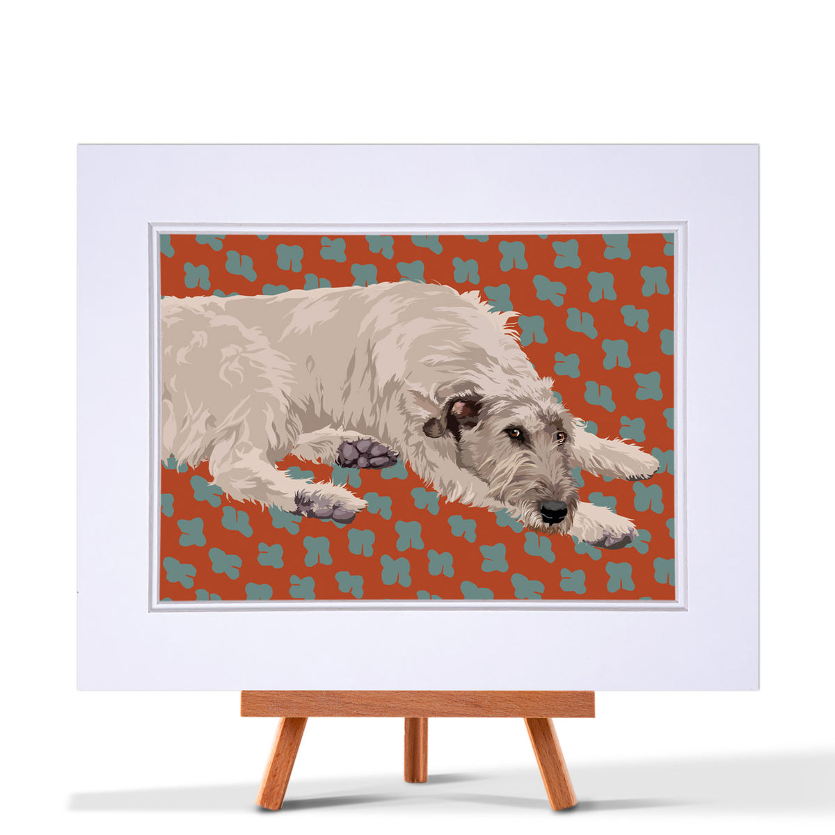 Wolfhound Print – Leslie Gerry