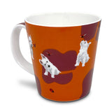 West Highland Terrier (Westie) Puppy Mug by Designer Leslie Gerry