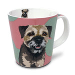 Border Terrier Mug by Designer Leslie Gerry