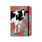 Friesian Cow Flexible Notebook by Designer Leslie Gerry
