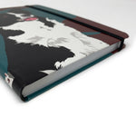 Border Collie Flexible Notebook by Designer Leslie Gerry