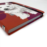 West Highland Terrier (Westie) Puppy Flexible Notebook by Designer Leslie Gerry