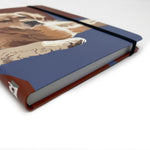 Golden Retriever Flexible Notebook by Designer Leslie Gerry