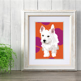 West Highland Terrier / Westie Print
