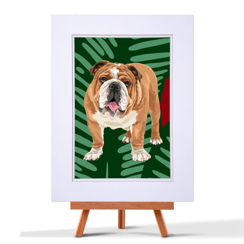 Bulldog Print