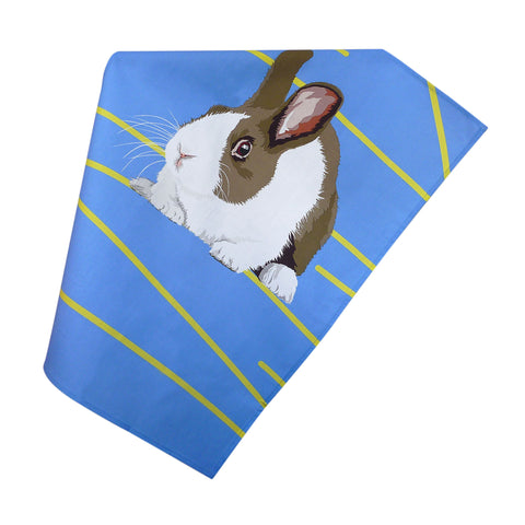 Rabbit Tea Towel by Designer Leslie Gerry