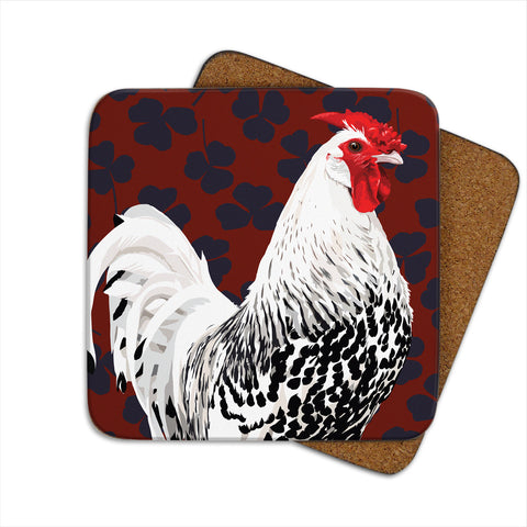 Rooster Coaster by Designer Leslie Gerry