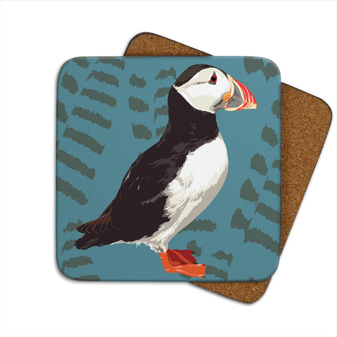 Puffin Coaster by Designer Leslie Gerry