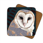 Barn Owl Coaster by Designer Leslie Gerry