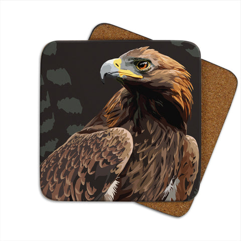 Golden Eagle Coaster by Designer Leslie Gerry