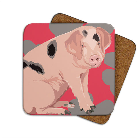 Pig Coaster by Designer Leslie Gerry