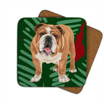 Bulldog Coaster by Designer Leslie Gerry