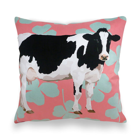 Friesian Cow Cushion Cover