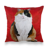 Tortoiseshell Cat Cushion Cover