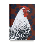 Hardback Journal Rooster with bright red comb