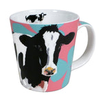 Friesian Cow Mug by Leslie Gerry